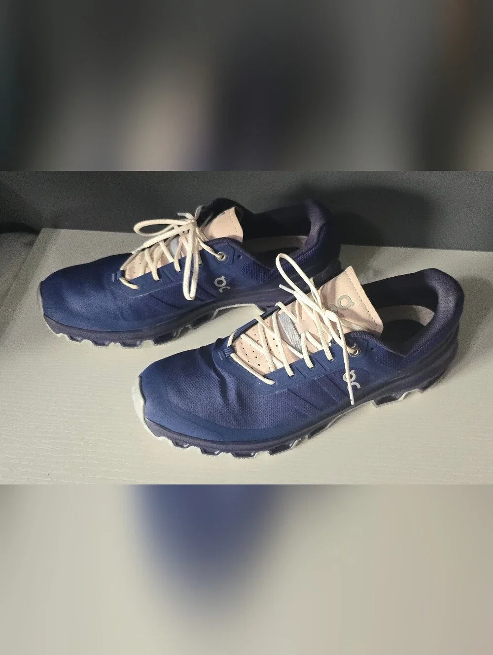 On Cloudventure trail running shoes feature a breathable mesh upper